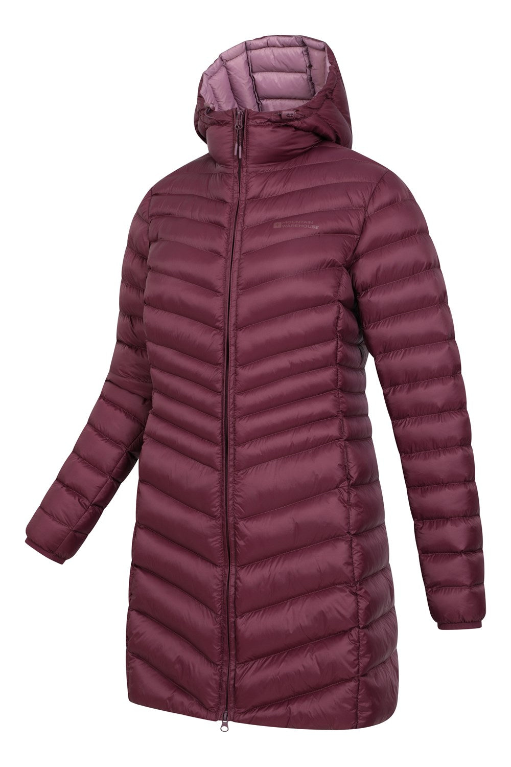 Mountain Warehouse Womens Padded Long Jacket Water Resistant Winter Ladies Coat
