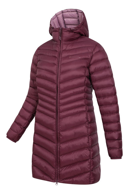 Mountain Warehouse Womens Padded Long Jacket Water Resistant Winter Ladies Coat