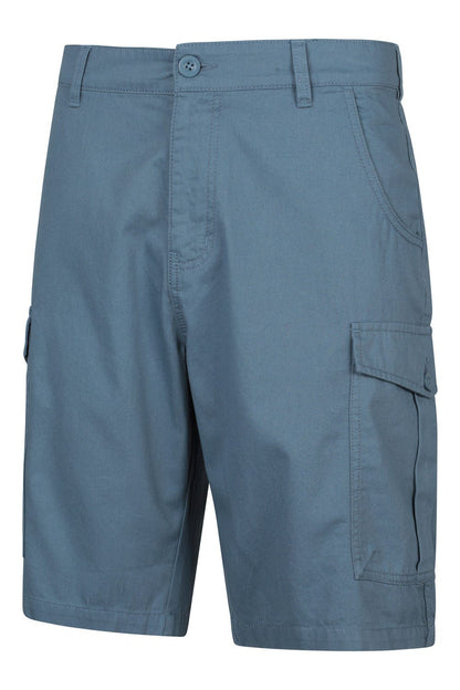 Mountain Warehouse Mens Cargo Shorts 100% Twill Cotton Multiple Pockets
