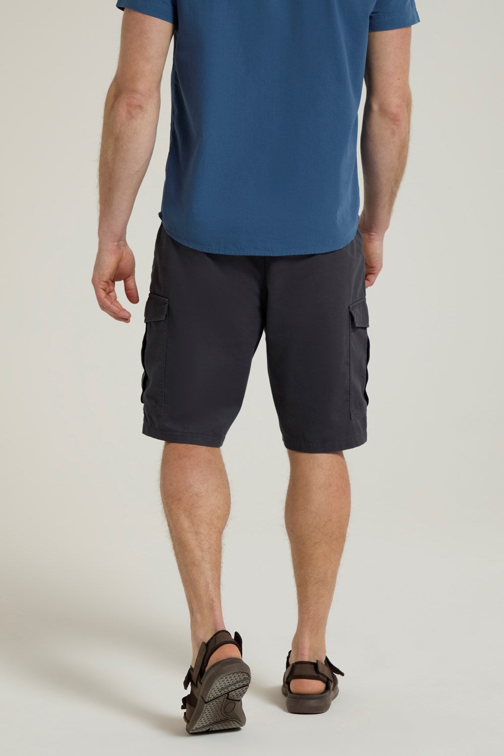 Mountain Warehouse Mens Cargo Shorts 100% Twill Cotton Multiple Pockets