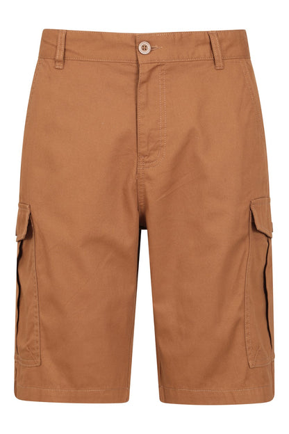 Mountain Warehouse Mens Cargo Shorts 100% Twill Cotton Multiple Pockets