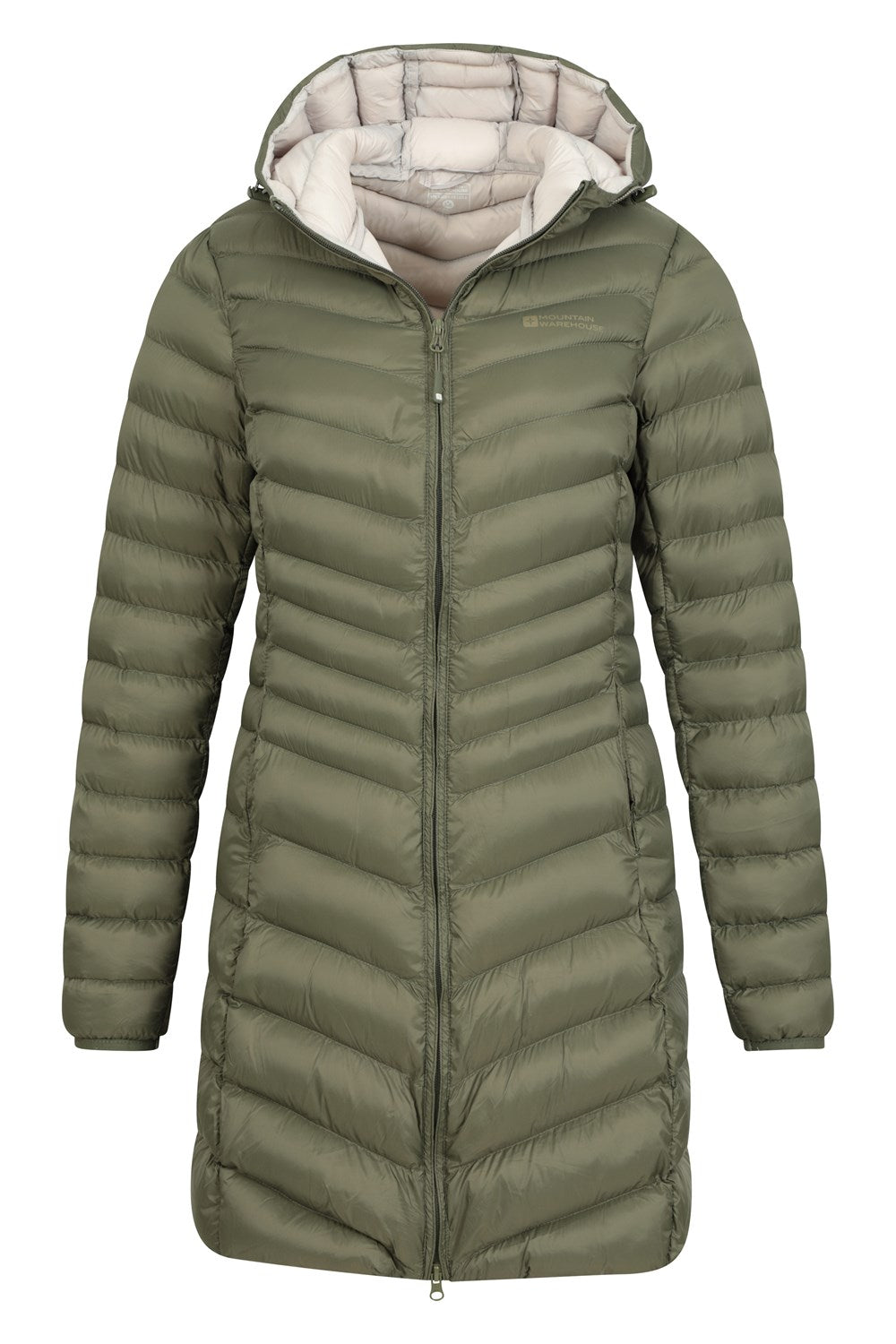 Mountain Warehouse Womens Padded Long Jacket Water Resistant Winter Ladies Coat