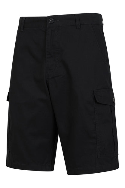 Mountain Warehouse Mens Cargo Shorts 100% Twill Cotton Multiple Pockets