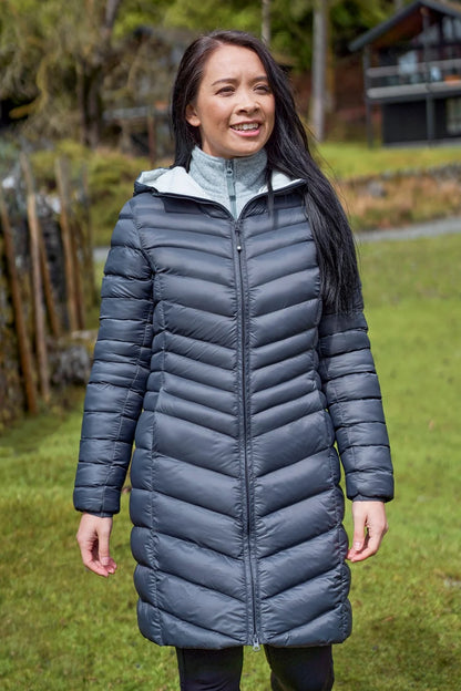 Mountain Warehouse Womens Padded Long Jacket Water Resistant Winter Ladies Coat