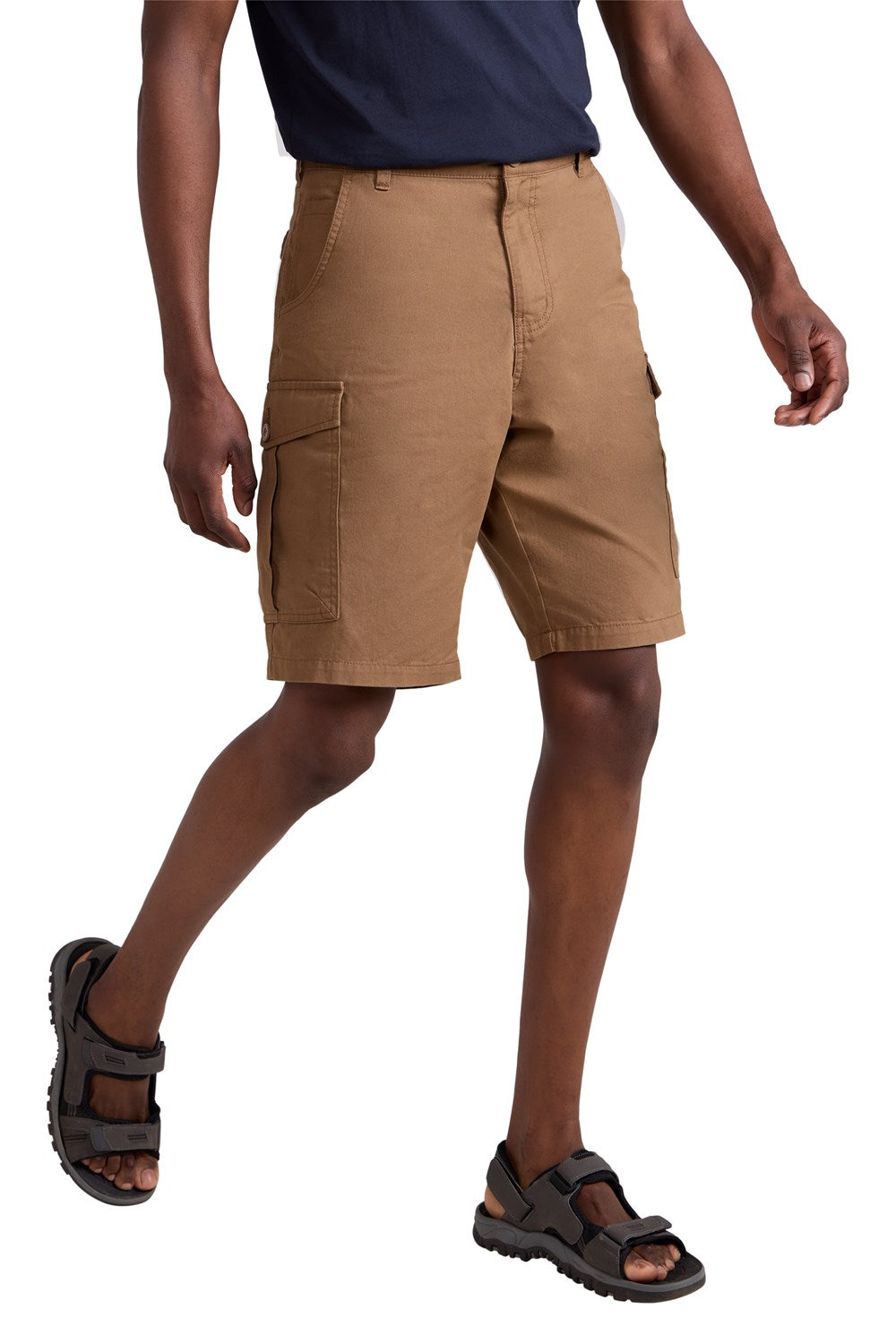 Mountain Warehouse Mens Cargo Shorts 100% Twill Cotton Multiple Pockets