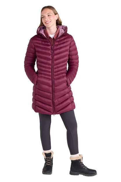 Mountain Warehouse Womens Padded Long Jacket Water Resistant Winter Ladies Coat