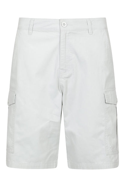 Mountain Warehouse Mens Cargo Shorts 100% Twill Cotton Multiple Pockets