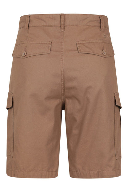 Mountain Warehouse Mens Cargo Shorts 100% Twill Cotton Multiple Pockets