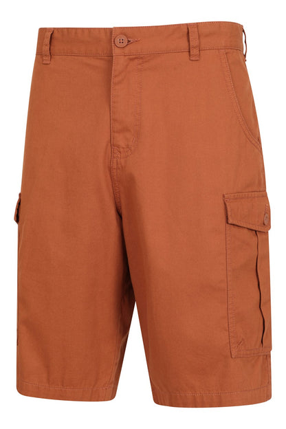 Mountain Warehouse Mens Cargo Shorts 100% Twill Cotton Multiple Pockets