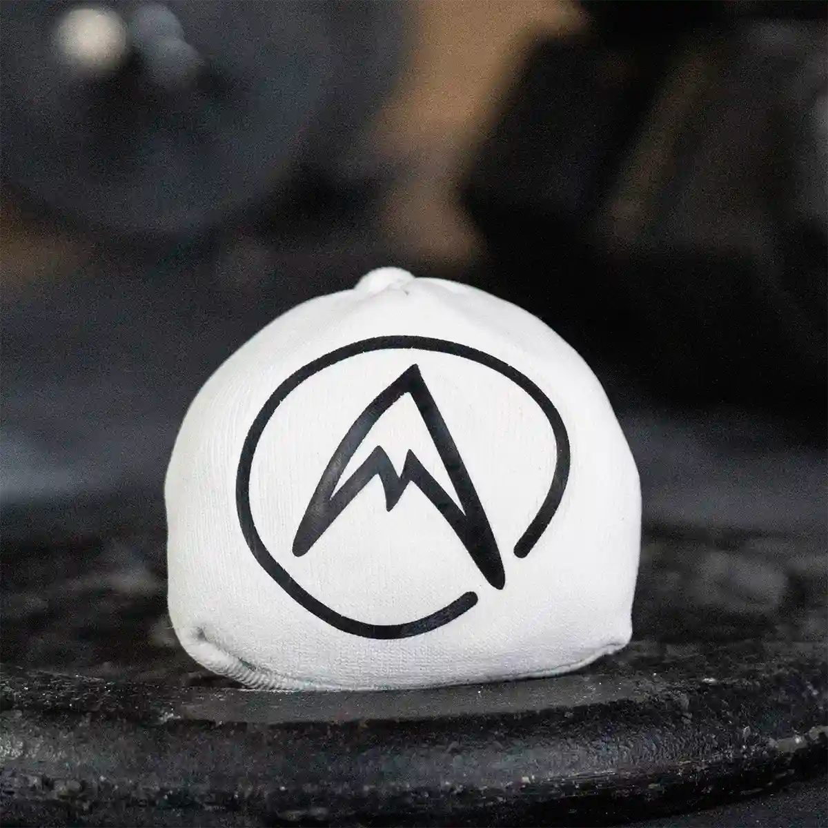 Psychi chalk ball pouch with logo, white