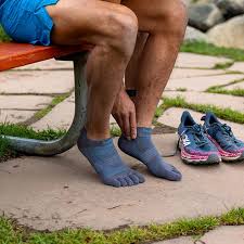 Injinji Run Lightweight No-Show Toesocks
