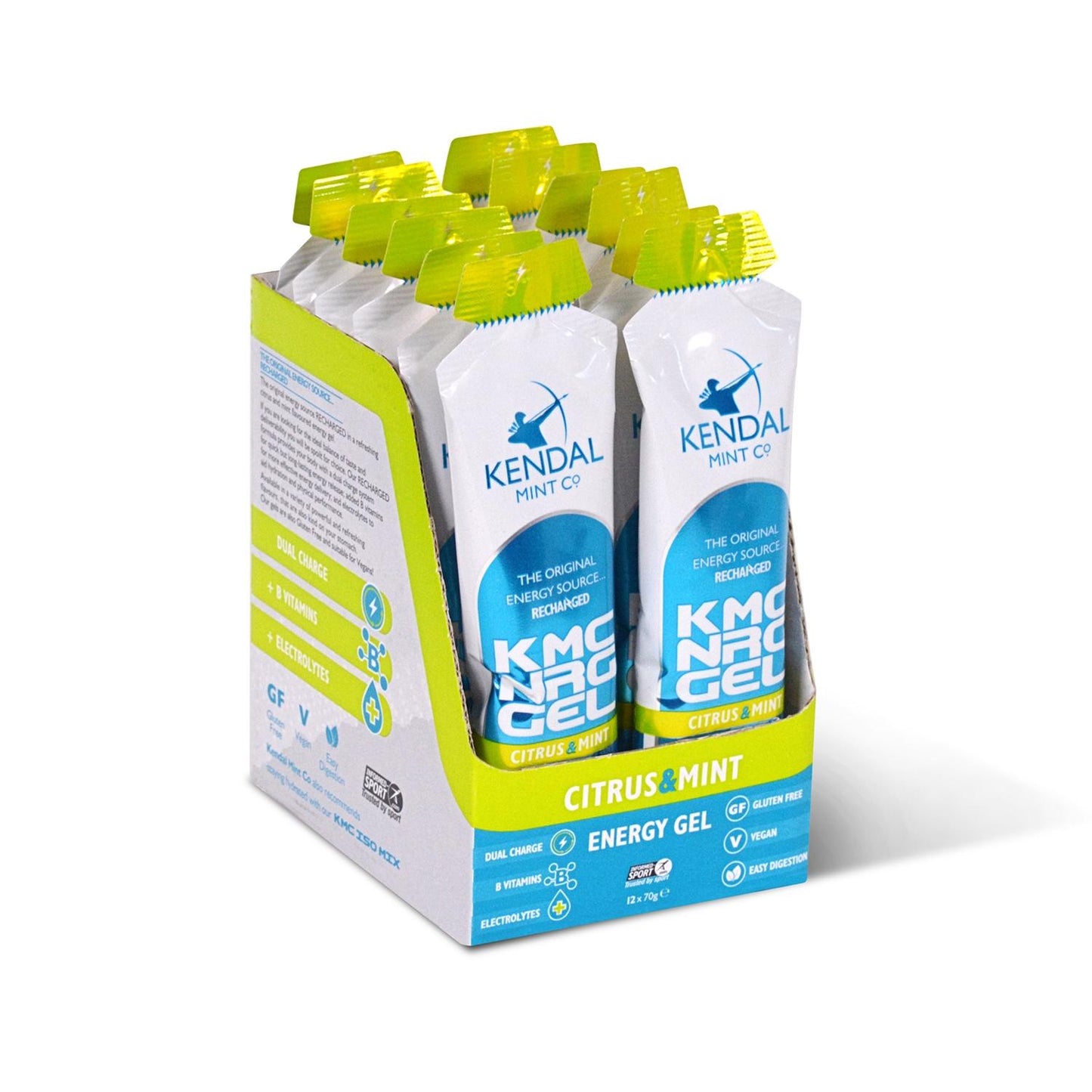 KMC NRG GEL Citrus & Mint Energy Gel 70g
