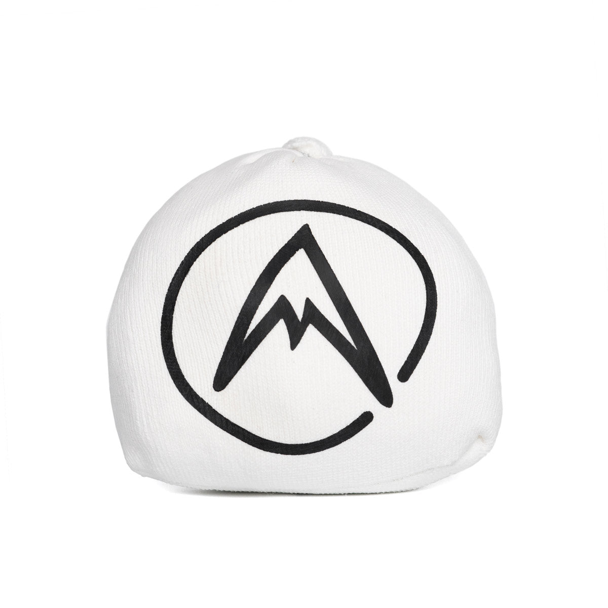 Psychi white climbing chalk ball with mountain logo, 60g
