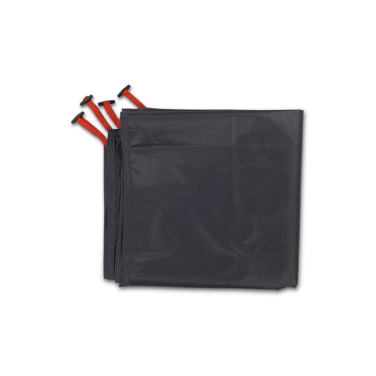 Kelty Outback 4-person tent footprint, folded dark fabric with corner grommets